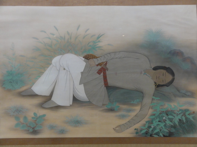 見る 繰り返し塗り写実の幽玄の日本画を生む 奥村土牛の胡瓜畑: 洋館 