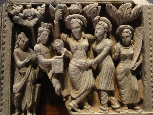 拝察 パキスタン紀元３世紀のガンダーラ文化の仏像: 洋館・旅・美術館