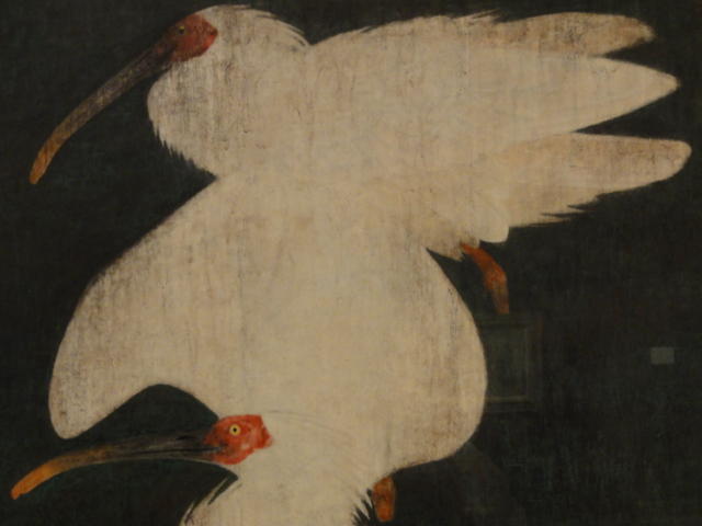 ◇稗田一穂◇作品名 鶴鳴◇10号◇絵画